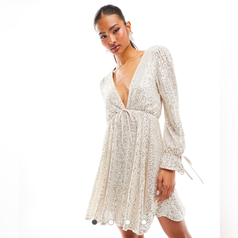 NWOT sequin short dress